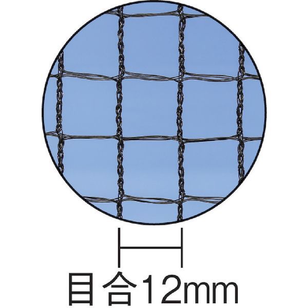 ダイオ化成 417181 直送 代引不可・他メーカー同梱不可 ダイオネット1212 2m×50m 黒