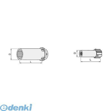 TONE シャーレンチ M16用ロングインナーソケット 510g ( 216TA10 ) TONE シャーレンチ M16用ロングインナーソケット 510g （ 818-2600 ）
