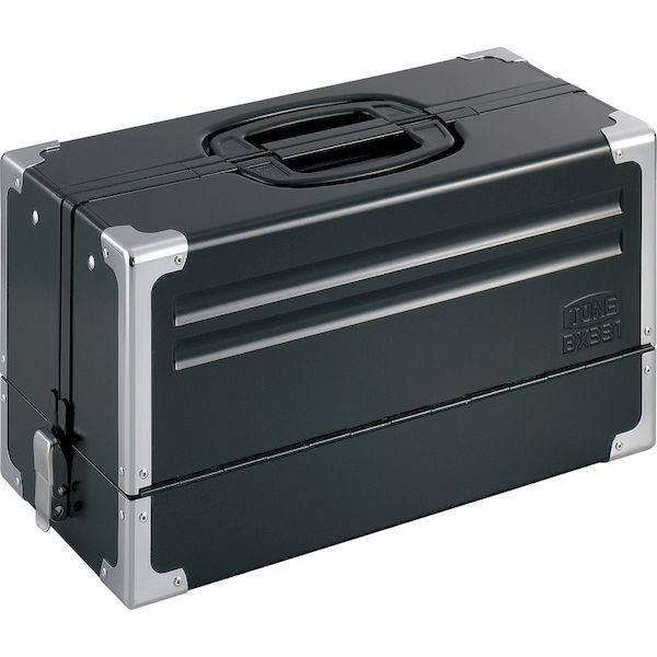前田金属工業 TONE TSAT330BK 整備用工具セット ツールセット ブラック仕様 間口４３３×奥行２２０×高さ２４０ｍｍ トネ ブラック仕様_3