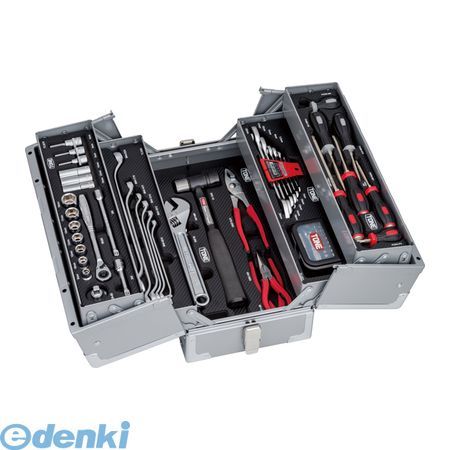 TONE TSAT330SV 整備用工具セット ツールセット シルバー仕様 間口４３３×奥行２２０×高さ２４０ｍｍ トネ シルバー シルバー仕様 1S