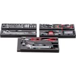 TONE TSAT330SV 整備用工具セット ツールセット シルバー仕様 間口４３３×奥行２２０×高さ２４０ｍｍ トネ シルバー シルバー仕様 1S_5