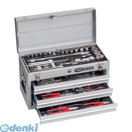 【在庫切れ】【納期未定】前田金属工業 TONE TSXT950SV 整備用工具セット ツールセット シルバー仕様 間口508×奥行232×高さ302mm トネ シルバー仕の通販は