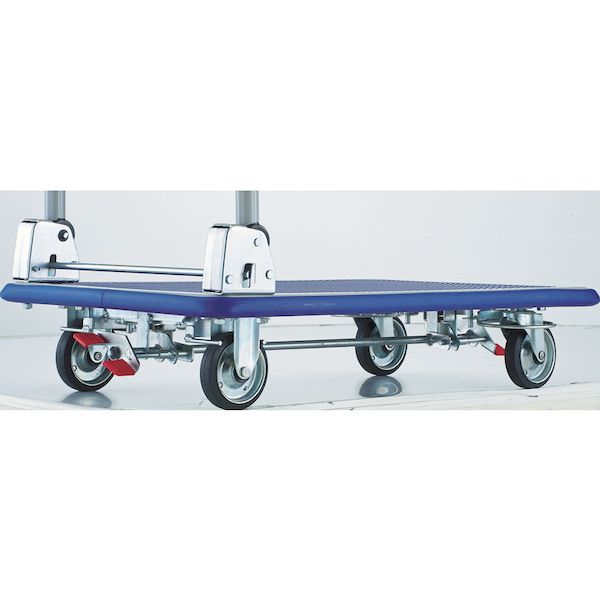 ＴＲＵＳＣＯ 101NJKRS-4 プレス製台車 ドンキーカート 折畳 ４輪リングストッパー付 101NJKRS4 プレス製台車_3