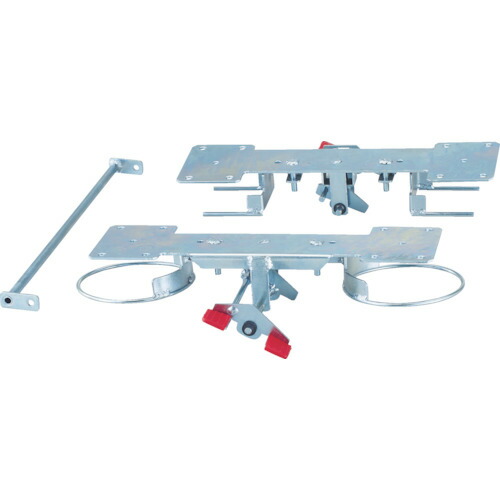 【個数:1個】 TRUSCO 200JKRS-4 プレス製台車 ドンキーカート用リング式ストッパー 自在2輪固定2輪用 200JKRS4