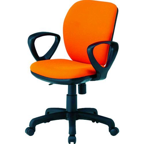 ＴＯＫＩＯ FST-77A-OR オフィスチェア　ループ肘付　オレンジ FST77AOR
