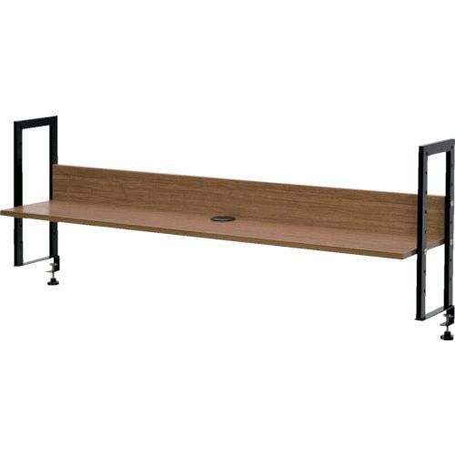 【個数：1個】 アールエフヤマカワ  GZUSR-1400DM  ワーキングデスク上置棚Ｗ１４００　ウォルナット GZUSR1400DMの通販は 19,026円