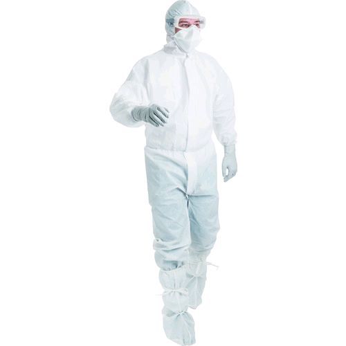 【個数：1個】 桜井  KTPA6CAS  キムテクピュアＡ６アパレル　カバーオール　Ｓ　４７６８１　（２５着入） KTPA6CAS