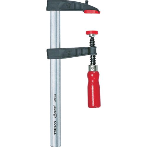 【個数：1個】 ＴＲＵＳＣＯ  NE100-12  エホマクランプ 木工用 最大口開１０００ｍｍＸ深さ１２０ｍｍ NE10012