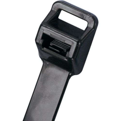 パンドウイット  PRT6EH-C0  リリースタイ　取り外し可能ナイロン結束バンド　耐候性黒　１００本 PRT6EHC0