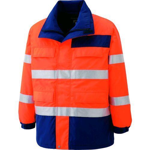 【個数：1個】 ミドリ安全  SE1125-UE-3L  高視認性　防水帯電防止防寒コート　オレンジ　３Ｌ SE1125UE3Lの通販は 27,997円