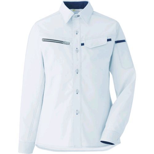 ミドリ安全 VELS2531UE-7 ベルデクセル 交織ストレッチ 女子シャツ VELS2531 上 7 VELS2531UE7