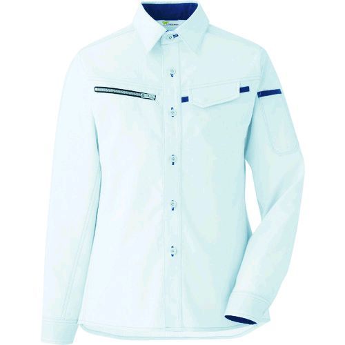 ミドリ安全 VELS2531UE-9 ベルデクセル 交織ストレッチ 女子シャツ VELS2531 上 9 VELS2531UE9