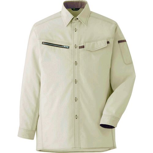 ミドリ安全  VES2530UE-5L  ベルデクセル　男女ペア　交織ストレッチシャツ　ＶＥＳ２５３０上　５Ｌ VES2530UE5Lの通販は 8,479円