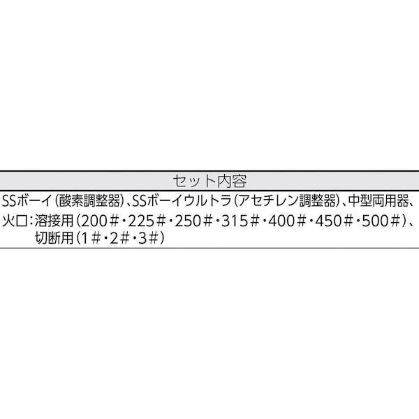 ヤマト YMKF-E ガス溶断用品 ウエルディングキット 中型 ＹＭＫＦ−Ｅ型 関東式 YMKFE