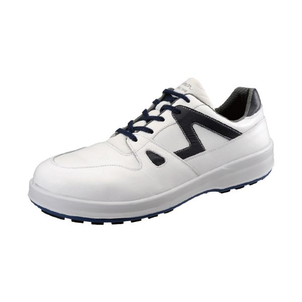 シモン 8611WB-25.5 安全靴 短靴 ８６１１白／ブルー ２５．５ｃｍ 8611ｼﾛ/ﾌﾞﾙ255