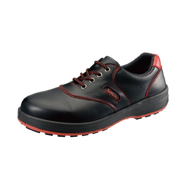 シモン SL11R-26.0 安全靴 短靴 ＳＬ１１−Ｒ黒／赤 ２６．０ｃｍ SL11Rｸﾛ/ｱｶ260