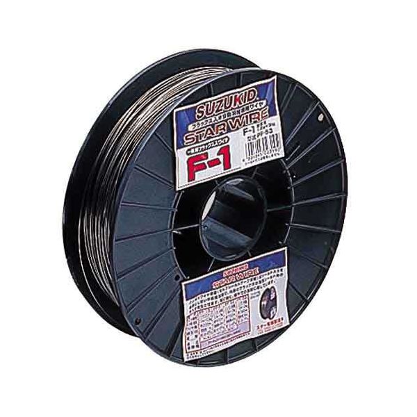 4991945023192 溶接用ワイヤ スターワイヤＦ−１ 軟鋼用ノンガスワイヤ １．２φ×３ｋｇ SUZUKID スター電器製造 スターワイヤ