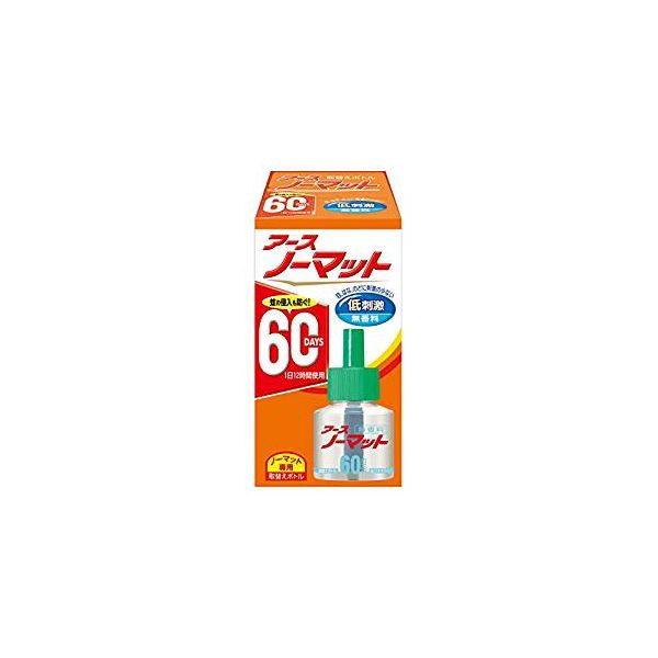 4901080120311 【30個入】 アースノーマット 取替えボトル60日用 無香料1本入【キャンセル不可】