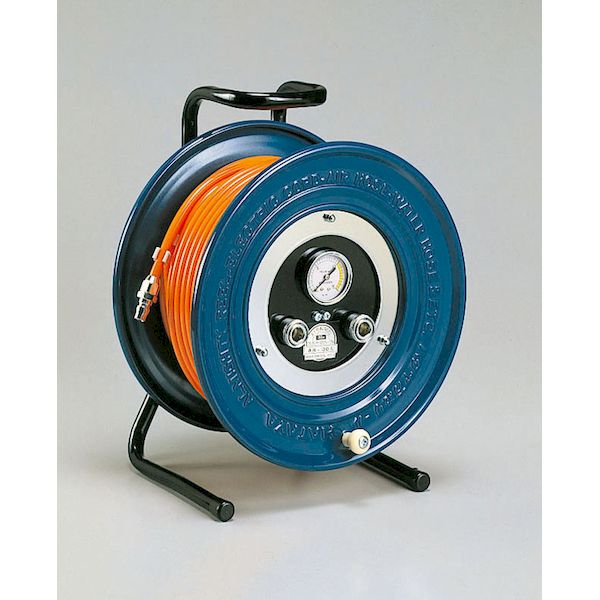 ハタヤリミテッド AH-30 ロータリー機構内蔵エアーリール ３０ｍ 内径φ６．５ ポリウレタンホース AH30 30m ロータリー機構内蔵エアーリール ポリウレタンホーの通販は
