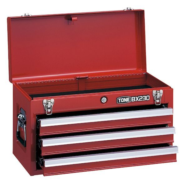 前田金属工業 TONE BX230 ツールチェスト ５０８Ｘ２３２Ｘ３０２ｍｍ ツールチェスト トネ レッド 4953488212693 ツールボックスの通販は