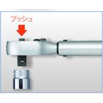 スーパーツール TRH3100 メカニカルトルクレンチ ラチェットタイプ トルク測定範囲 Ｎ・ｍ ：２０〜１００ 差込角９．５ ラチェットタイプ SU_3