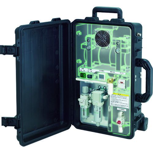 ＣＫＤ ASU-S-C6-1 小型コンプレッサー キャリアブルエアサプライユニット 吐出圧力０．５ＭＰａ ASUSC61の通販は 140,445円