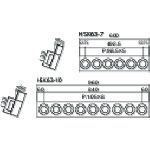 ＴＲＵＳＣＯ HSK63-10 ツーリングフレーム ＨＳＫ６３Ａ ＢＴ４０ ＮＴ４０兼用 ９個収納 HSK6310 10個収納