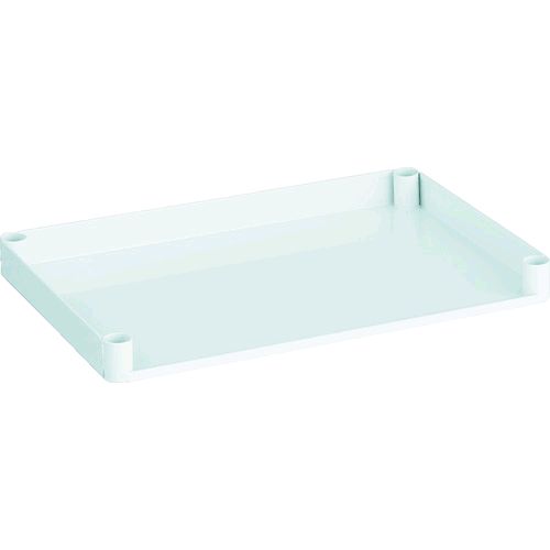 ＴＲＵＳＣＯ PEW-64HT-W スチール製ワゴン用三方棚板 ツールワゴン フェニックスワゴン用 Ｗ６００×Ｄ４００ ホワイト PEW64HTW tr-1607918