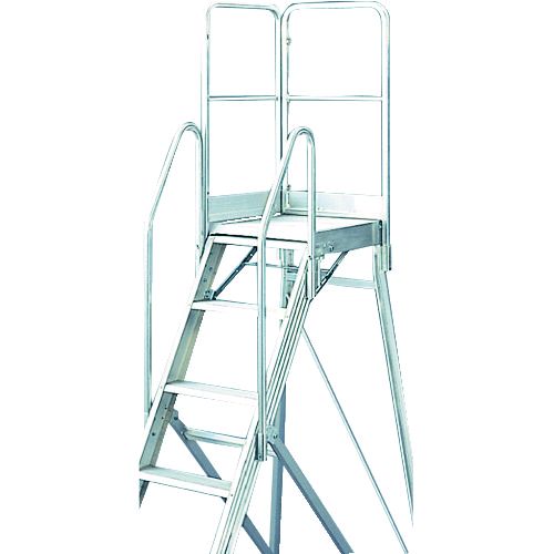 ＴＲＵＳＣＯ TDAD-TK 踏み台ＴＤＡＤ用片側開口手すり 高さ９００ｍｍ TDADTK tr-1157866の通販は