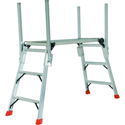 ＴＲＵＳＣＯ TDWT910-TE 手掛り棒付足場台 １０００Ｘ４００ＸＨ８５０ TDWT910TE tr-1612119の通販は 25,070円