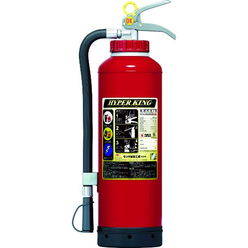 ＭＯＲＩＴＡ EFC20D 加圧式粉末消火器 ハイパーキングＡＢＣ ２０型 粉末・加圧式・ストップ機能付 放射時間約１５秒 放射距離６〜９ｍ 薬剤量６