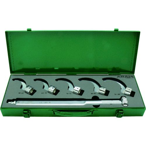 ＡＳＨ LCK4000 トルクレンチ引掛スパナセットＬＣ１８０Ｎ付　６ｐｃ