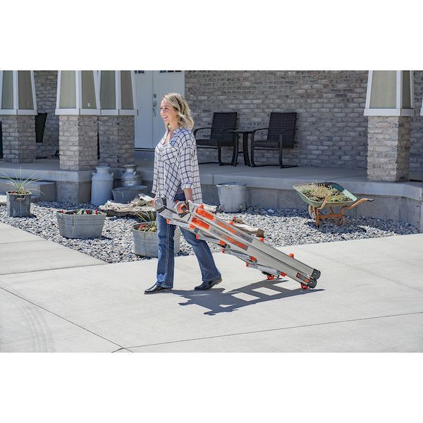 ハセガワ LG-15417 直送 代引不可・他メーカー同梱不可 伸縮式はしご兼用脚立 １７５５５ LG15417