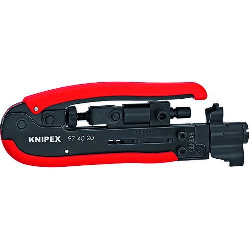 ＫＮＩＰＥＸ 9740-20SB コンプレッションツール同軸端子用 974020SB