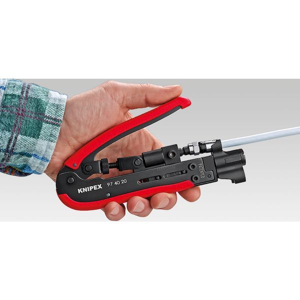 ＫＮＩＰＥＸ 9740-20SB コンプレッションツール同軸端子用 974020SB_3