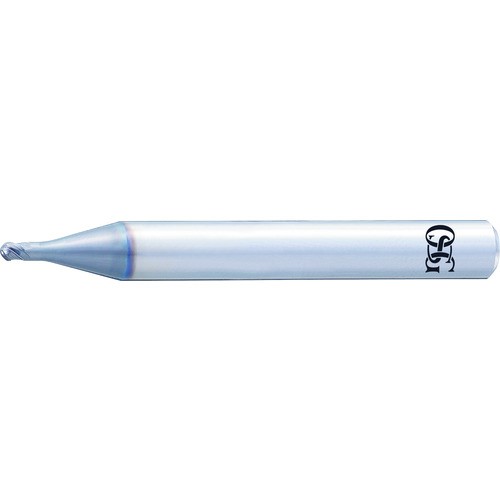 OSG AE-BM-H R2X8 超硬ボールエンドミル 高硬度鋼用高能率型 4刃 AE−BM−H ボール半径2mm 刃径4mm 8549604 AEBMHの通販は