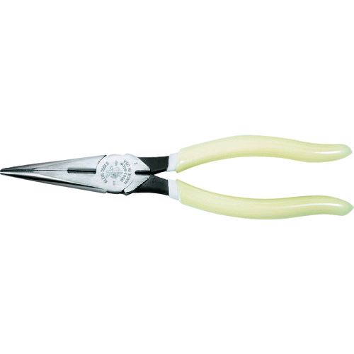 ＫＬＥＩＮ D203-8-GLW 強力型ロングノーズプライヤー　サイドカット　２２０ｍｍ　蓄光タイプ D2038GLW