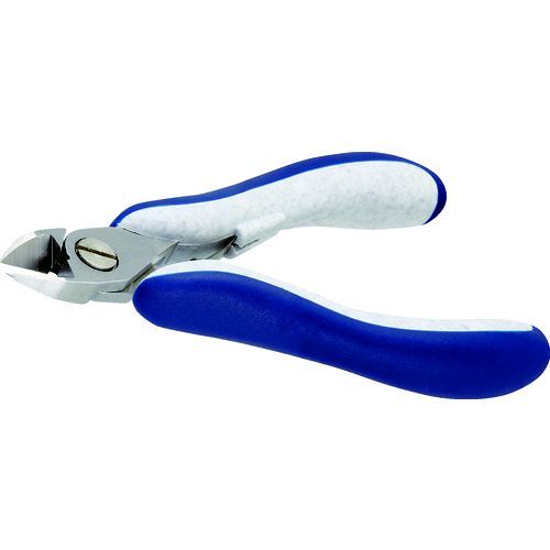 idealtek ES5160L-CR-BGS-IT ESD精密ニッパ ラウンド形 特大 セミフラッシュ刃 125mm ES5160LCRBGSI