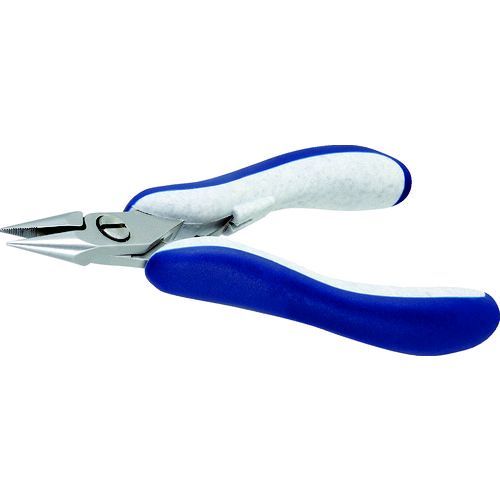 ｉｄｅａｌｔｅｋ ES6022-CR-BG-IT ＥＳＤ精密プライヤー　半丸　１３０ｍｍ　ギザ付 ES6022CRBGIT