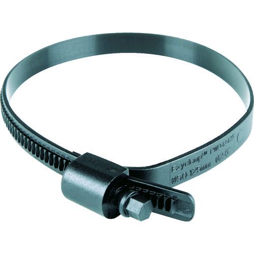ＨＣＬ PWD-13-125-SC-PA66-BK 樹脂製ホースバンド Ｅｚｙｃｌａｍｐ 締付径２５．０〜１２５．０ｍｍ 対辺８．０ｍｍ ナイロン６６ｍｍ　ナイロン６６の通販は