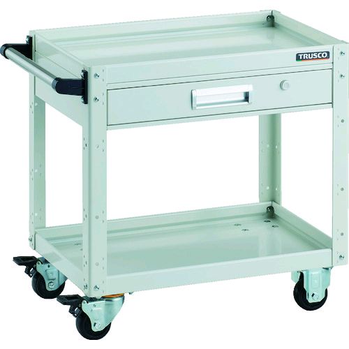 ＴＲＵＳＣＯ EGW-662V-W ツールワゴン イーグルワゴン ６００Ｘ４００ＸＨ６００ 引出付 ホワイト EGW662VWの通販は