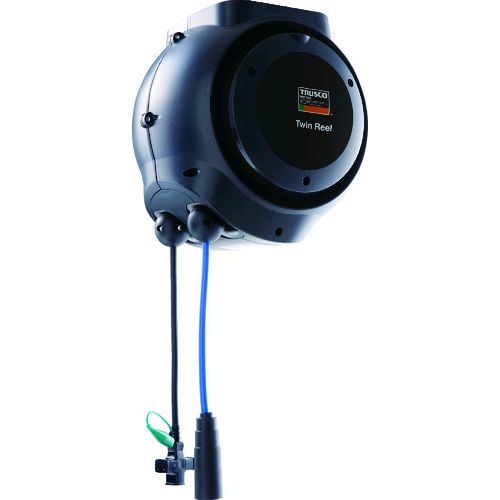 ＴＲＵＳＣＯ TAC10-65-3 ツインリ−ル　エア−Φ６．５Ｘ１０Ｍ　コード３芯Ｘ１０Ｍ TAC10653 21,514円