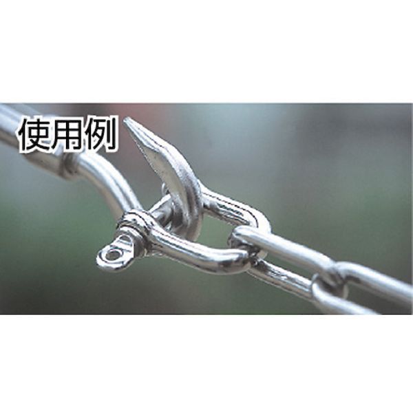 ＴＲＵＳＣＯ TNS16-32 ステンレス ネジシャックルＳＵＳ３１６ 呼び３２ｍｍ TNS1632 呼び32mm2082632｜詳細画像