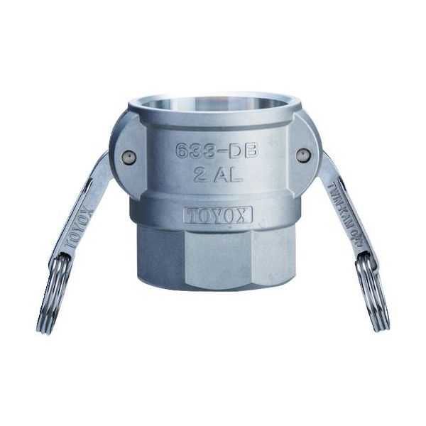 トヨックス 633-DB 3 AL カムロック カプラー メネジ アルミ ６３３−ＤＢ ３インチ ＡＬ 633DB3ALの通販は 5,828円