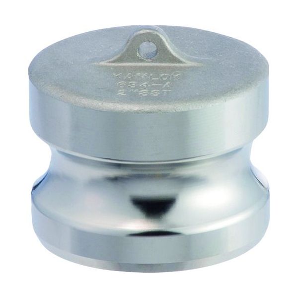 トヨックス 634-A-2-1/2-SST カムロック アダプター ダストプラグ ステンレス ６３４−Ａ ２−１／２インチ ＳＳＴ　ＳＳＴ 634A212SSの通販は