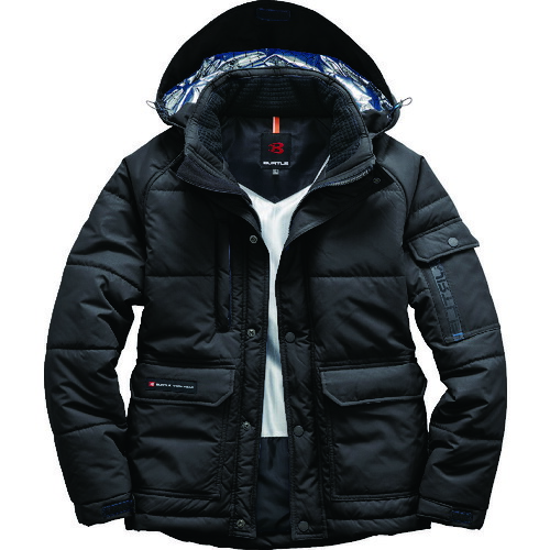 【今期販売終了】バ−トル 7510-35-SS 防寒ジャケット　７５１０−３５−ＳＳ　ブラック 751035SS