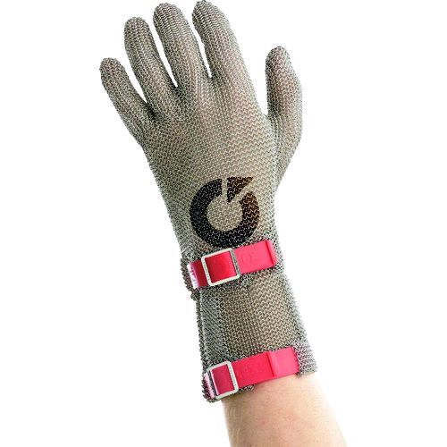 ＥＵＲＯＦＬＥＸ HC25108 突刺し防止　耐切創クサリ手袋　コンフォート　１枚　ロングＳ