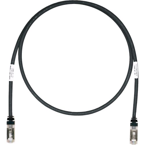 パンドウイット STP6X25MBL ＣＡＴ６Ａ／ＣＡＴ６　シールドパッチコード　２５ｍ　黒　ＳＴＰ６Ｘ２５ＭＢＬ
