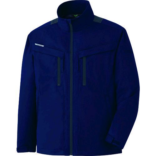 ミドリ安全 VE2017-UE-S ベルデクセル ハーネス対応 ストレッチ防寒ジャンパー ＶＥ２０１７ 上 ネイビー Ｓ　Ｓ VE2017UESの通販は