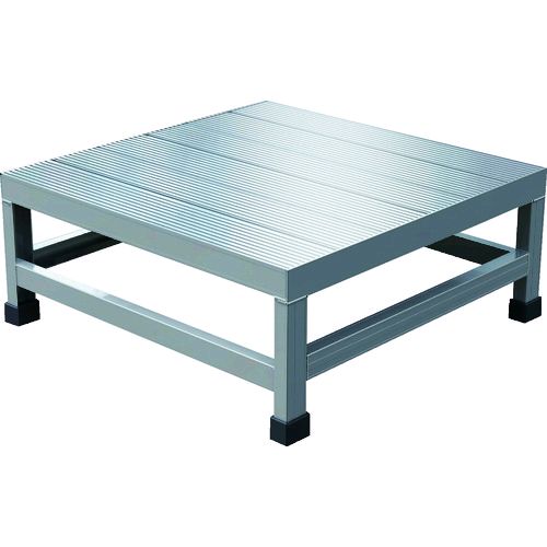 ＴＲＵＳＣＯ WTDB-6625 アルミ製溶接一体構造型作業台　一段 完成品 Ｗ６００×Ｄ６００×Ｈ２５０ WTDB6625の通販は